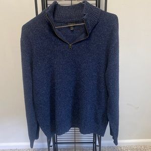 J. Crew Half Zip Sweater -  L